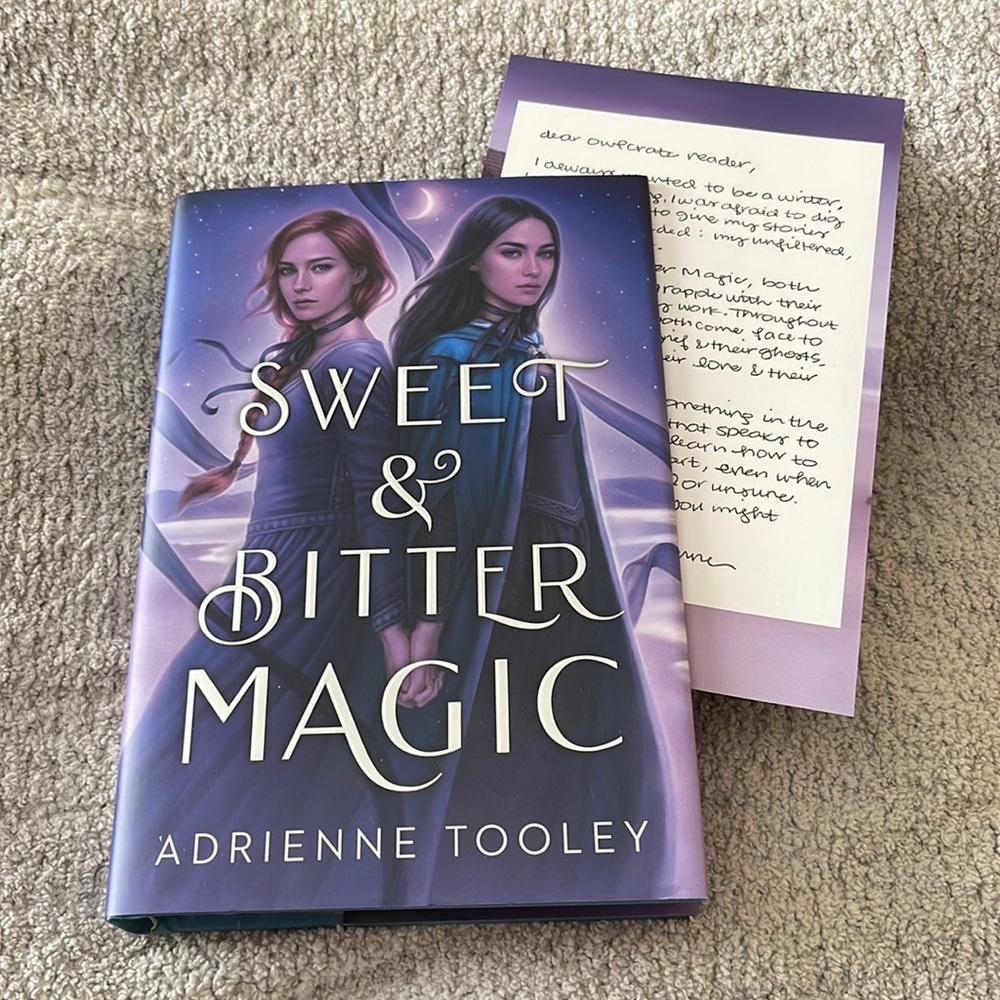 Signed by Author - Sweet & Bitter Magic by Adrienne Tooley (Exclusive OwlCrate)